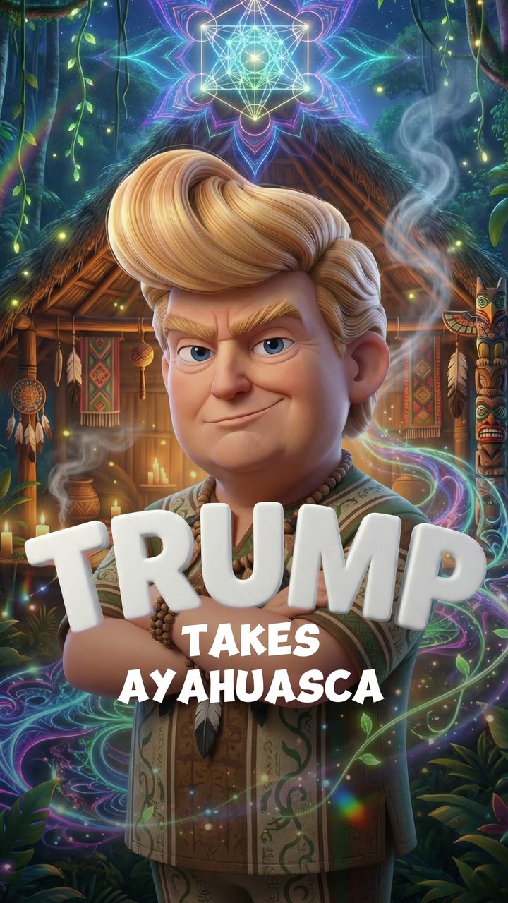 Trump Takes Ayahuasca