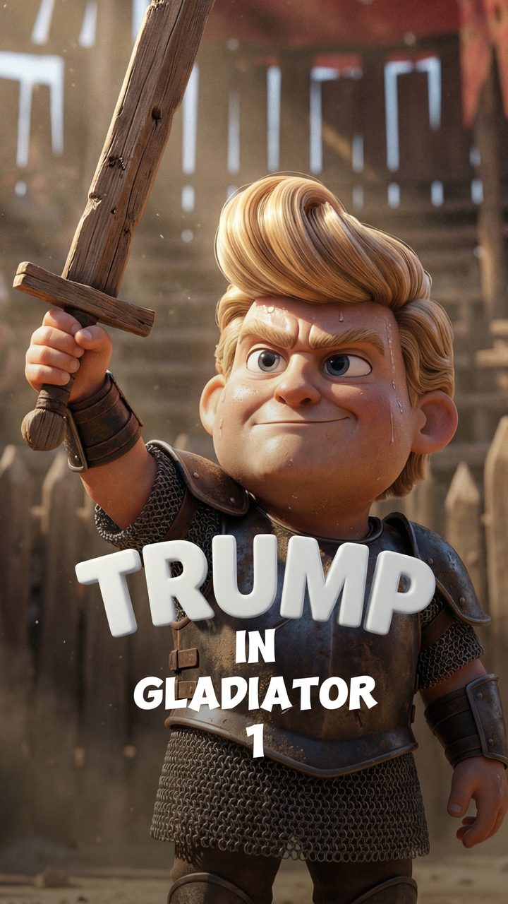 Trump in Gladiator